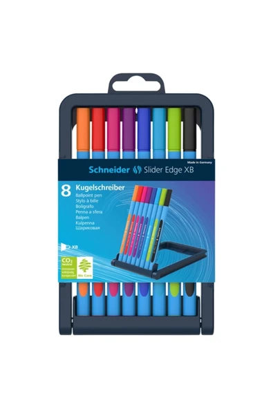 SCHNEIDER Slider Xb Tükenmez Kalem 8 Li Set (152279) ürün görseli 1