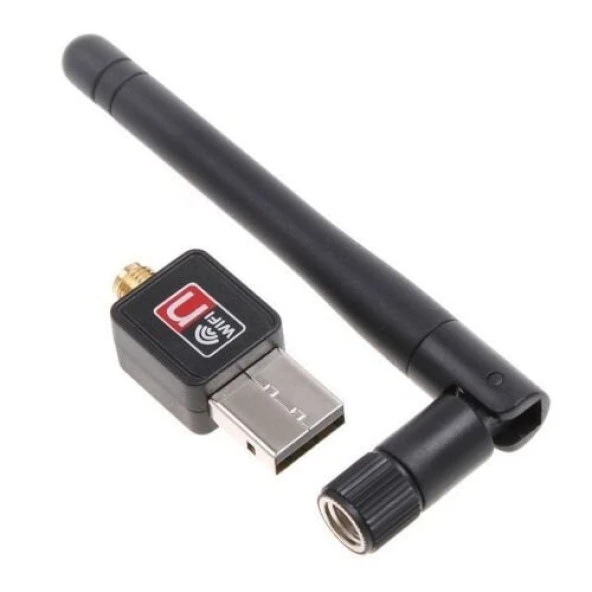 Usb Wifi Adaptör 2.4 GhZ 300 Mbps Antenli 802.11N Concord W2