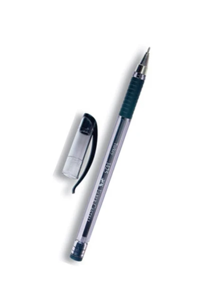 Faber Castell Faber 1425 Siyah Inçe Iğne Uçlu Tükenmez Kalem 0,7mm 3 Adet ürün görseli 1