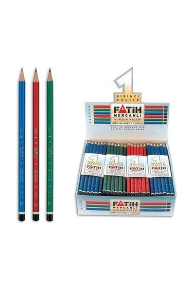 Fatih Mercanlı Kurşun Kalem 12'li ürün görseli 1
