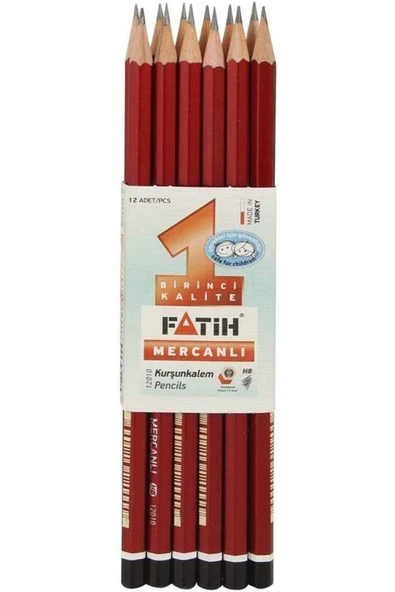 Fatih 12'li HB Mercanlı Kurşun Kalem ürün görseli