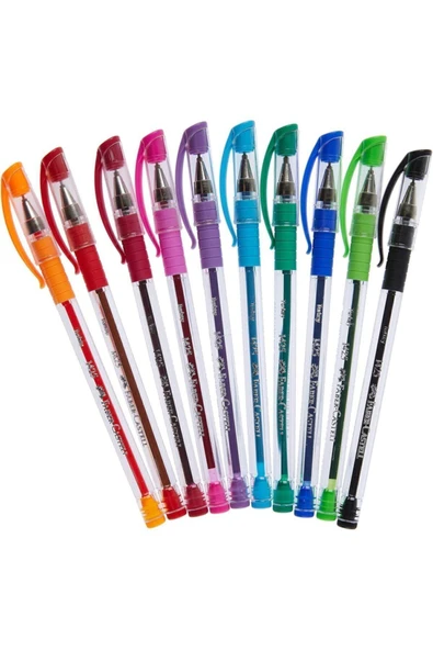 Faber Castell Faber-castell 1425 Iğne Uçlu Tükenmez Kalem 10 Renk ürün görseli