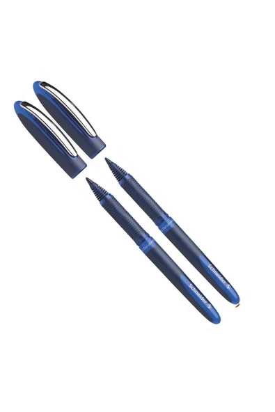 SCHNEIDER One Business 0,6 Mm Roller Imza Kalemi Mavi 2 Adet - 1