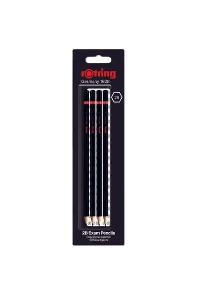 Rotring 2b Sınav Kurşun Kalemi 4'lü - 1