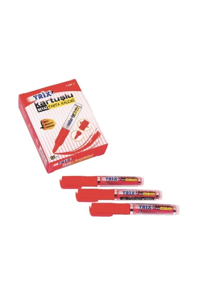 TRİX Trıx Kartuşlu Tahta Kalemi Kırmızı - 1