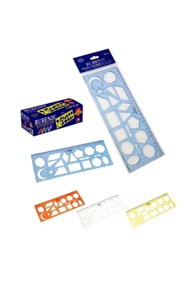 Rubenis Rb-rgsc Cetvelli Geometrik Şablon ürün görseli 1