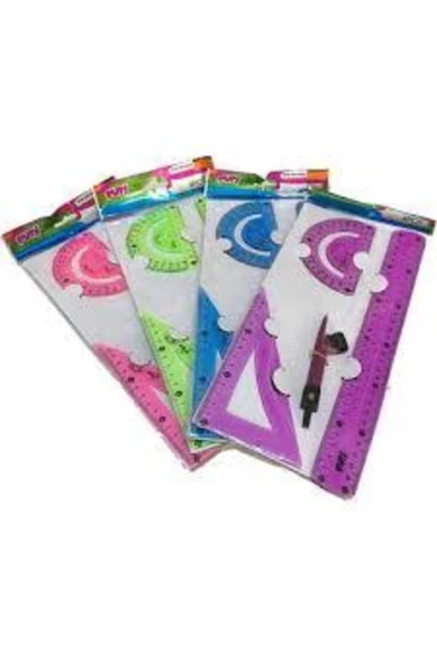 Yıldızlar ELASTİK ÇİZİM TAKIMI 30CM PERGELLİ ürün görseli 1