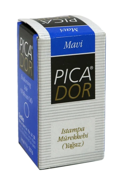 Picador Istampa Mürekkebi Mavi 30.cc Ke 002 - 1