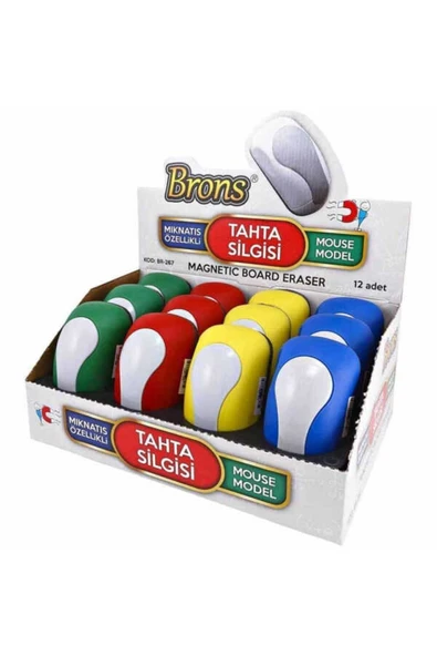 Brons Mıknatıslı Tahta Silgisi Br-267 - Resim 2