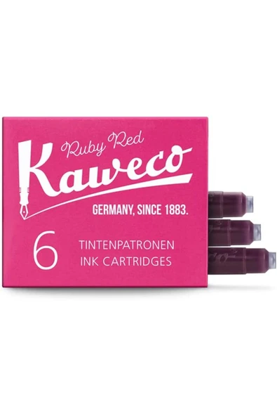 Kaweco Dolmakalem Kartuş Kırmızı / 10000008 - 1