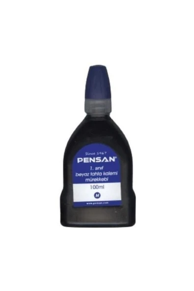 Pensan Tahta Kalemi Mürekkebi 100ml Mavi tkm - 1
