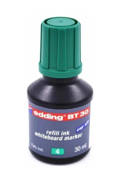 Edding Beyaz Tahta Mürekkebi 30 ml E-bt30 Yeşil 2 Li 1 Adet tkm - 1