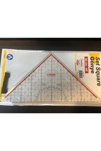 Ark Geoder Cetvel Geometrik Açılı Gönye 32 Cm ürün görseli 1