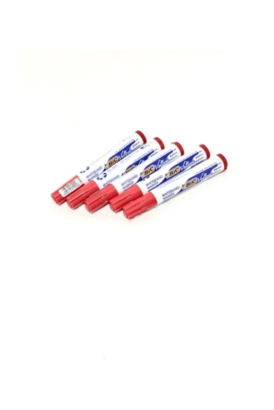 Bic Vellada 1751 Tahta Kalemi 5'li (kırmızı) ürün görseli 1