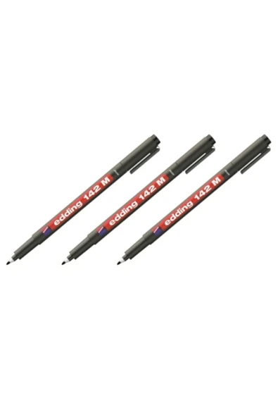 Edding 142m Asetat Kalem (M) 3 Adet - 1