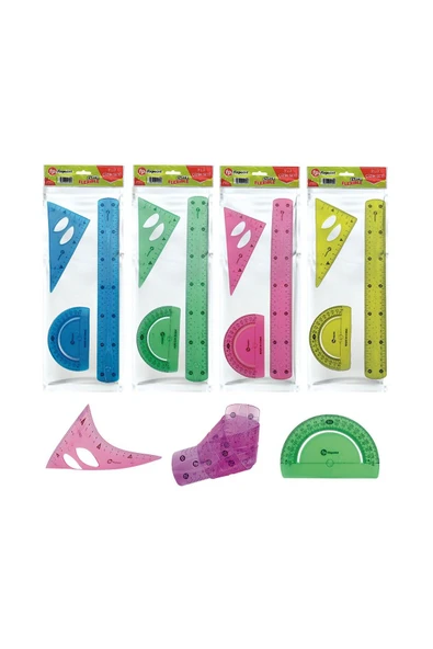 FixPoint Esnek 3'lü Çizim Seti - P2524 - Resim 2