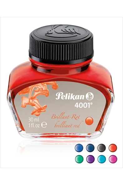 Pelikan Dolma Kalem Mürekkebi 30 ml Yeşil Dark Green Dolma Kalem Mürekkebi - 4