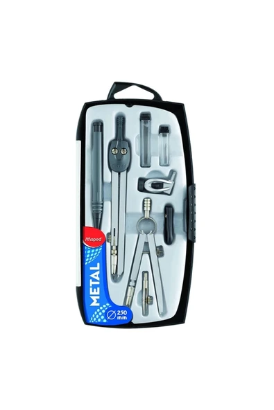 Maped Start Metal Pergel Seti 8'li 197514 ürün görseli 1