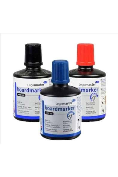 Legamaster 3'lü Tahta Kalem Mürekkebi 100ml X 3 Adet tkm ürün görseli 1