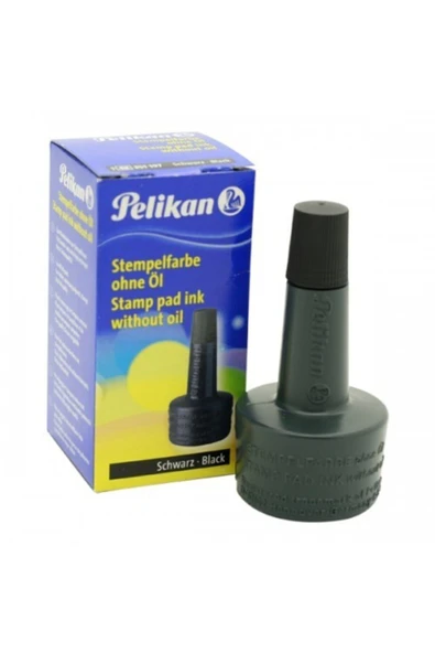 Pelikan Kaşe Mürekkebi Siyah (ıstampa Mürekkebi)