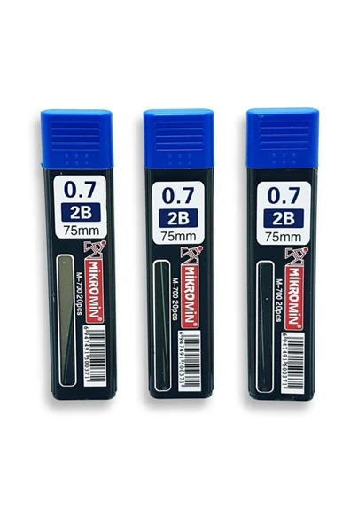 Mikro M-700 Versatil Kalem Ucu 2b 0,7 Mm 5li ürün görseli 1