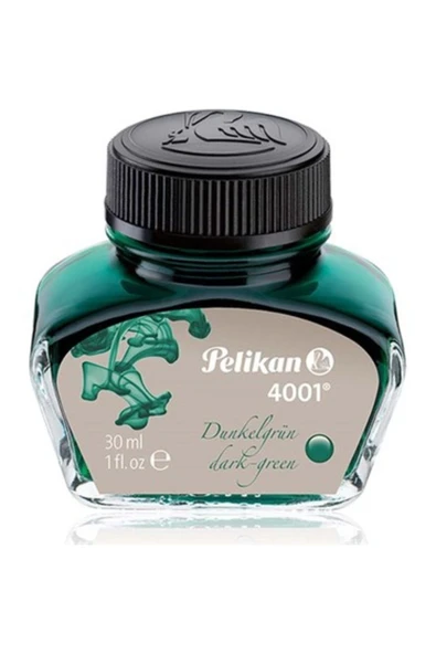 Pelikan 4001 Dolmakalem Mürekkebi Dark Green ürün görseli 1