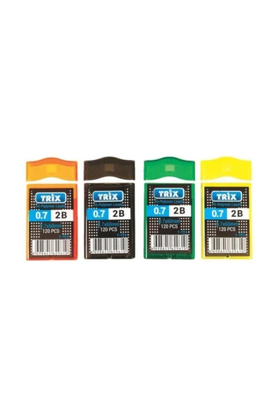 TRİX Kalem Ucu 120'li Tüp - 4 Adet 07mm - 1