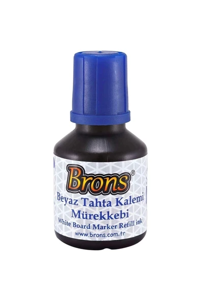 Brons Tahta Kalem Mürekkebi Mavi 30 Cc Br-351 ürün görseli 1