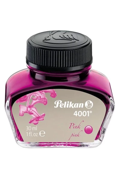 Pelikan 4001 Yazı Mürekkebi Pembe - 1