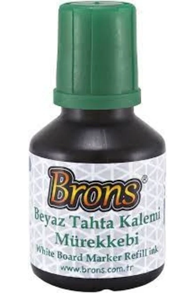 Brons Tahta Kalem Mürekkebi Yeşil 30 Cc Br-362 ürün görseli 1