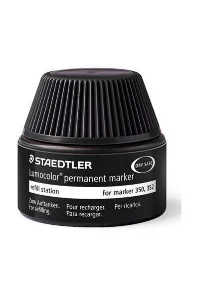 Staedtler Permanent Markör Mürekkebi 30 Ml Siyah 48850-9 ürün görseli 1