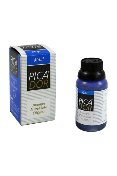Picador Istampa Mürekkebi Mavi 30.cc Ke 002 - 2