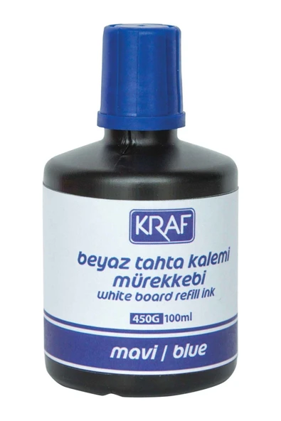 KRAF Beyaz Tahta Kalem Mürekkebi 3 Lü Set Siyah/kırmızı/mavi 30 ml Tx - 2