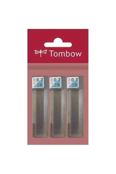 Tombow Kalem Ucu Min 3 Lü Pakette 07 2b Yumuşak - 1