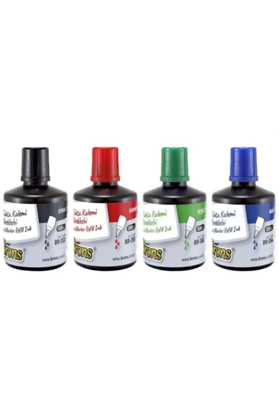 Brons Br-353 100 Cc 4 Lü Set Tahta Kalem Mürekkebi tkm