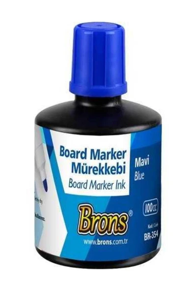 Brons Tahta Kalemi Mürekkebi Mavi 100cc T8479 ürün görseli 1