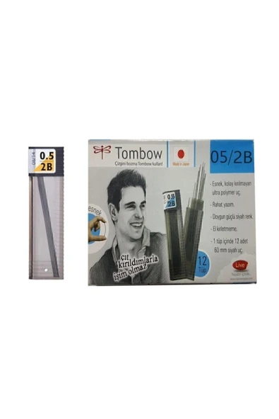 Tombow 0,5 2b Uç (1 Adet ) - Resim 2