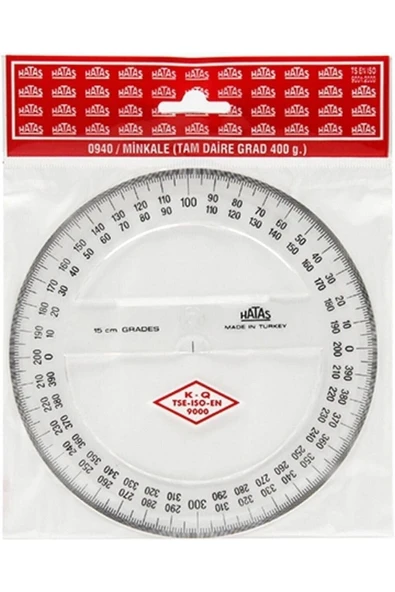 HATAS 15cm Tam Daire Plastik Minkale İletki / 0920 ürün görseli 1