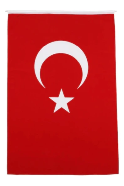 Alpaka 200x300 Cm Kumaş Türk Bayrağı - 1