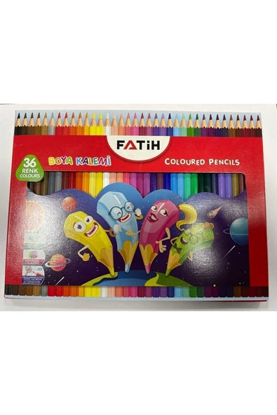 Fatih 36 Renk Kuru Boya Kalemi ürün görseli 1