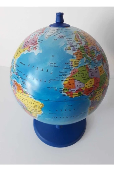 Artı Siyasi Işıksız Dünya Küresi 20 Cm - 1