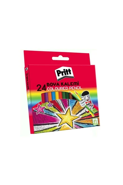 Pritt 24 Renk Kuru Boya Tam Boy 1221351 - 2