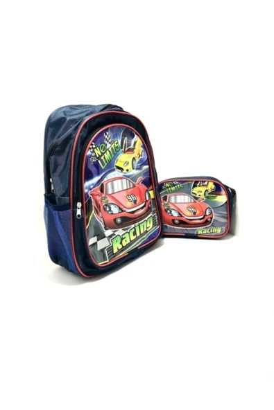 Mikro Erkek Çocuk Çantası Racing Beslenme Çantası Hediyeli - 1