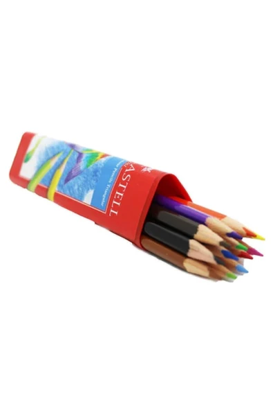 Faber Castell 12li Üçgen Tüp Kuruboya (12'Lİ 1 ADET) - Resim 2
