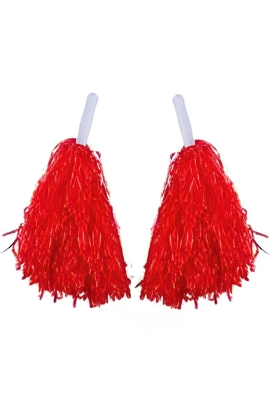 Vagon Pon Pon Kırmızı 2 Li Paket 23 Nisan Kutlama ürün görseli 1