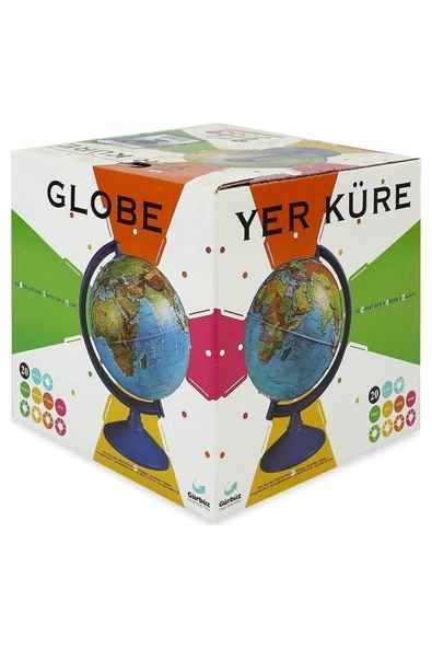 Gürbüz Küre Siyasi Işıksız 20 Cm Küre - 3