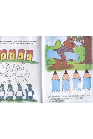 Ema Çocuk Bingo Boyama - Bulmaca (renkli Örnekli) - Resim 4