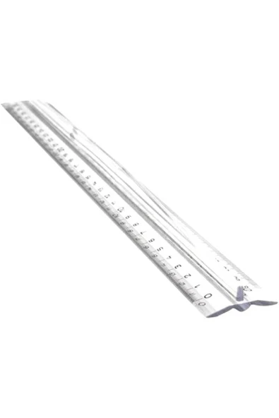 HATAS 30cm Tribldesimetresi Şeffaf / 0250 - 1