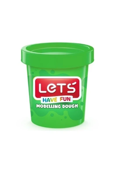 Lets Tek Renk Oyun Hamuru Yeşil - 1
