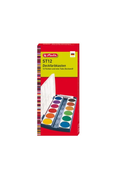 Herlitz Sulu Boya 12'li 10116656 ürün görseli 1